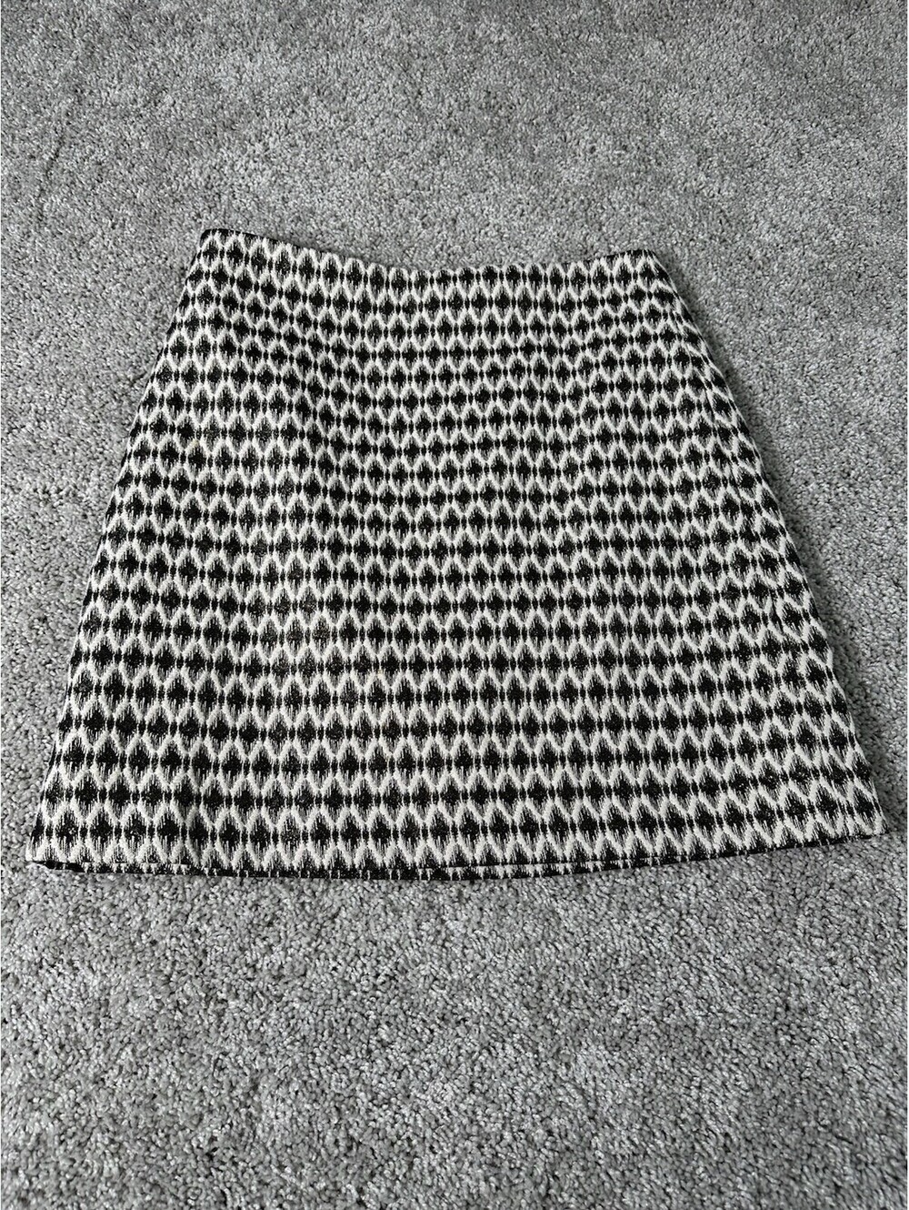 The Loft Skirt Size 4 Petite Knee Length Gold And Beige Tan Lined